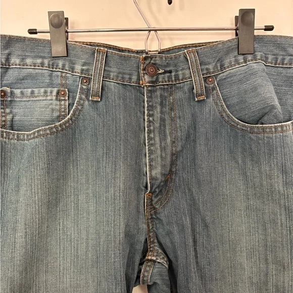HP🎉 Levi's Men's 559 Relaxed Straight Fit Blue Jeans 32x32 - Picture 3 of 8